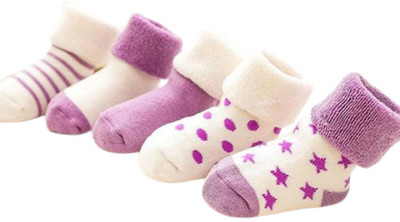 MOMISY Baby Boys & Baby Girls Ankle Length(Pack of 5)