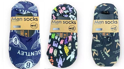 Kolva Men Printed Ankle Length(Pack of 3)