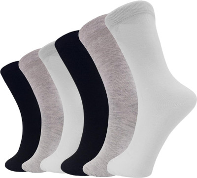 VAPINDIA Men Solid Calf Length(Pack of 6)