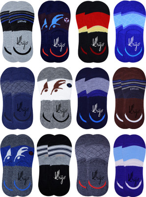krijo Men & Women Peds/Footie/No-Show, Low Cut(Pack of 12)