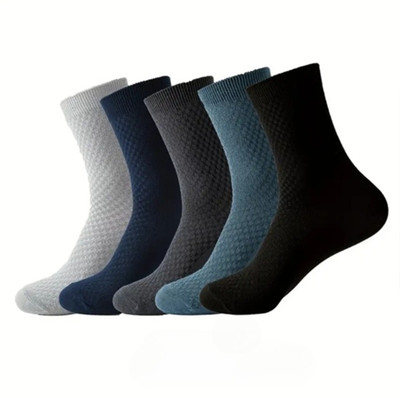 RozzyBlue Men & Women Solid Knee High(Pack of 5)