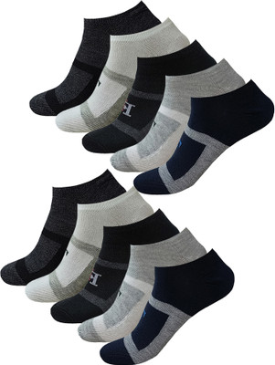 FIMS Men & Women Self Design Ankle Length(Pack of 10)