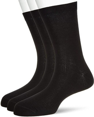 VAPINDIA Men Solid Calf Length, Mid-Calf/Crew(Pack of 3)