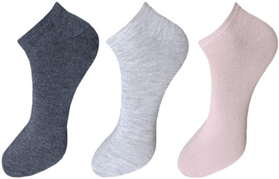 Arsha lifestyle Men Solid Ankle Length(Pack of 3)