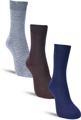 Dollar Men Self Design Calf Length(Pack of 3)