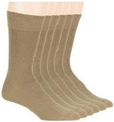 Akeeta Men Solid Calf Length(Pack of 6)