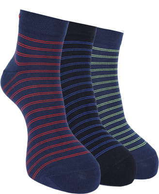Force NXT Men Self Design Ankle Length(Pack of 3)