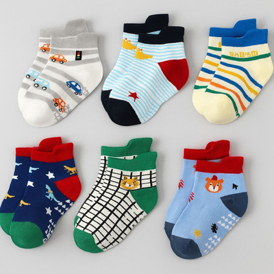 SYGA Baby Boys & Baby Girls Printed Ankle Length(Pack of 6)