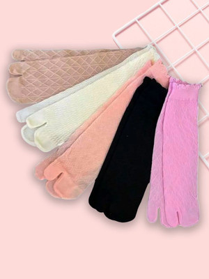 Buyra Women Self Design Mid-Calf/Crew