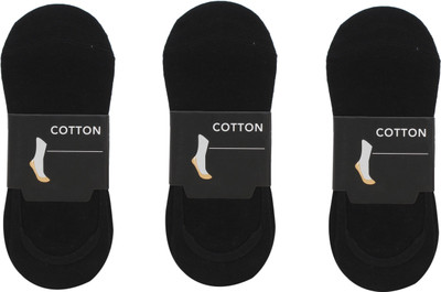 Buyra Men & Women Self Design Peds/Footie/No-Show(Pack of 3)