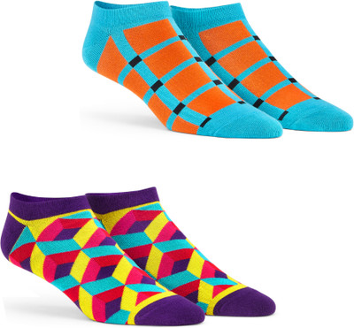 Dynamocks Unisex Ankle Length(Pack of 2)
