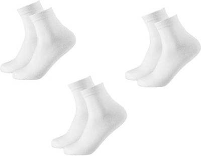JaRi lifestyle Men Solid Ankle Length(Pack of 3)