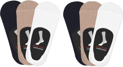 Liyana Collection Men Solid Low Cut(Pack of 6)