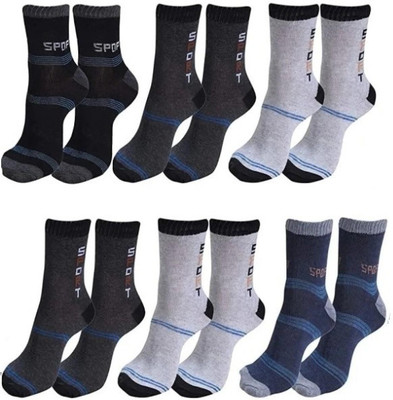 Akeet Trend Men Embellished Ankle Length(Pack of 6)