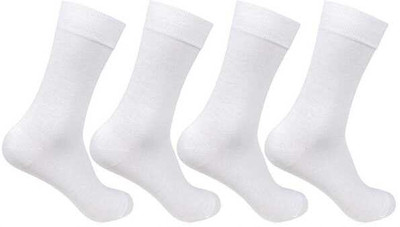 Tilor Braun Men & Women Solid Mid-Calf/Crew(Pack of 2)
