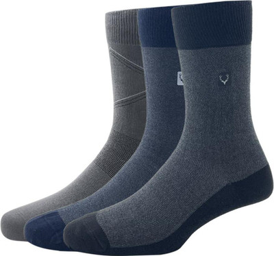 Allen Solly Men Mid-Calf/Crew(Pack of 3)