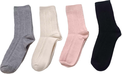 VIYODHAR Women Solid Ankle Length(Pack of 2)