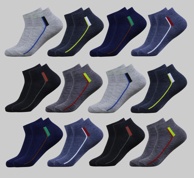 BLESSICA Men Ankle Length(Pack of 12)