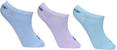 AASHRAy Women Solid Peds/Footie/No-Show(Pack of 3)