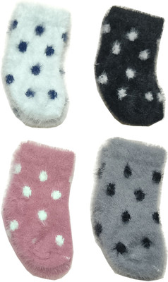 KETKAR Baby Boys & Baby Girls Printed Ankle Length(Pack of 4)