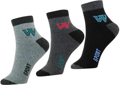 Sunex Men Solid Ankle Length(Pack of 3)