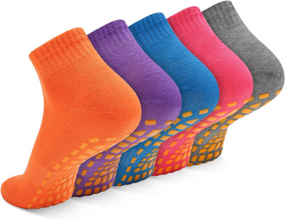Beach Curve Unisex Self Design Ankle Length(Pack of 5)