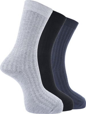 Dollar Men Laser Cut Calf Length(Pack of 3)