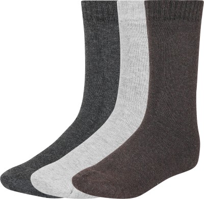 CREATURE Men Solid Calf Length(Pack of 3)