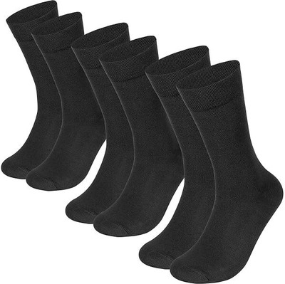 WHITEWOLFF Men Mid-Calf/Crew(Pack of 3)