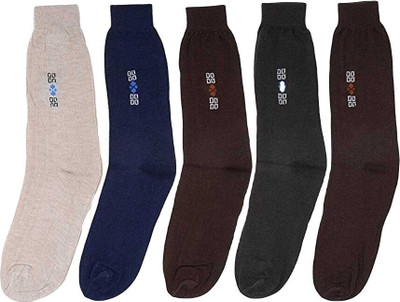 VAPINDIA Men Mid-Calf/Crew(Pack of 5)