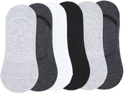 RamNRetail Men & Women Self Design Peds/Footie/No-Show(Pack of 6)