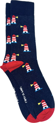 Mint and Oak Men Printed Calf Length