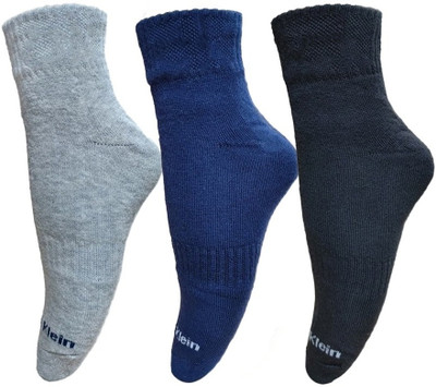 LABOLIA Men & Women Solid, Self Design Ankle Length, Mid-Calf/Crew(Pack of 3)