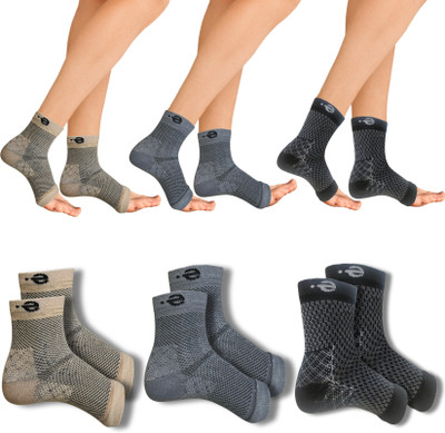 ecosync Unisex Solid Ankle Length(Pack of 3)