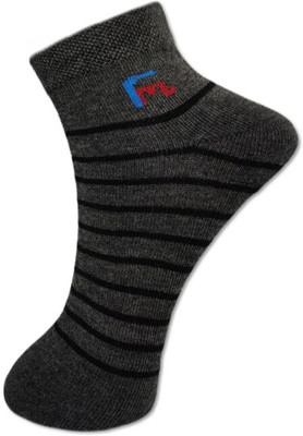 FeetMotion Men Self Design Ankle Length