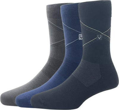 Allen Solly Men Self Design Calf Length(Pack of 3)