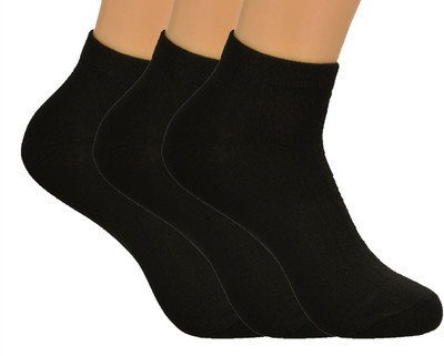 VESTURA Men & Women Solid, Self Design Ankle Length, Calf Length, Over the Knee, Peds/Footie/No-Show(Pack of 3)