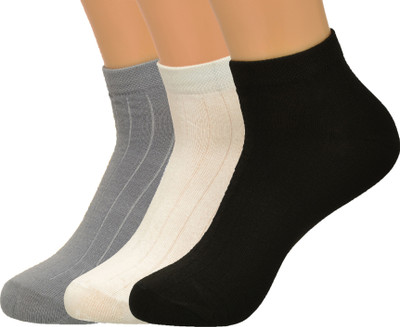 GOLDINKS Men Striped Ankle Length(Pack of 3)