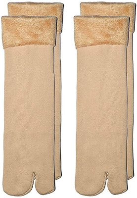 Plucket Men & Women Self Design, Solid Ankle Length(Pack of 2)