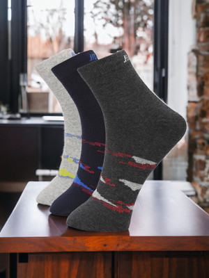 Hirolas Men Striped Ankle Length(Pack of 3)