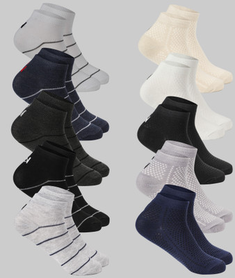 SOXARO Men Ankle Length(Pack of 10)