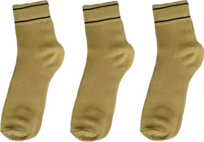 FATON Men Solid, Self Design Calf Length(Pack of 3)