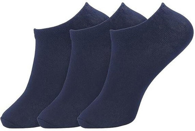 Uptakers Men & Women Solid Ankle Length(Pack of 3)