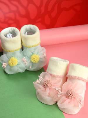 Yellow Bee Baby Girls Ankle Length(Pack of 2)