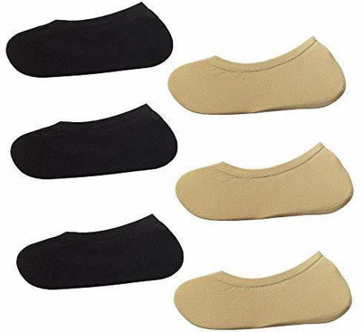 FATON Men & Women Solid Low Cut(Pack of 6)