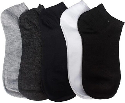 KALKA HOSIERY Men Solid Ankle Length