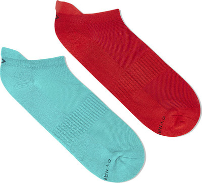 Dynamocks Women Solid Ankle Length(Pack of 2)