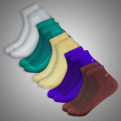 SOXARO Men Ankle Length(Pack of 5)