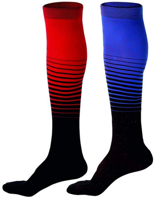 never lose Men & Women Striped Knee High(Pack of 2)