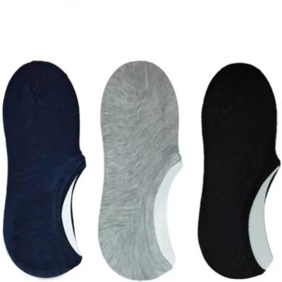 Kalra Hosiery Unisex Solid Peds/Footie/No-Show(Pack of 3)